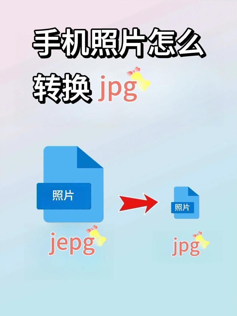 手机照片格式怎么转换jpg