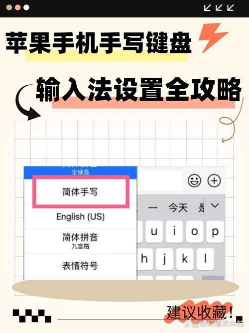 苹果手机输入法怎么设置手写