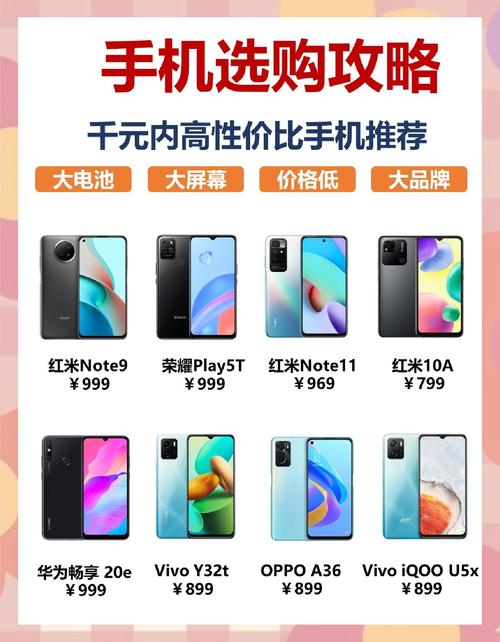 1000左右的高性价比手机