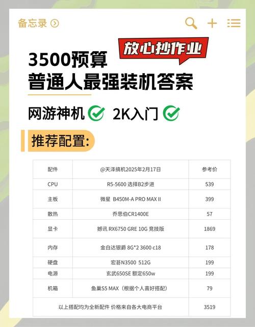 组装一台玩游戏的电脑多少钱