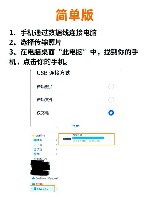 华为手机如何连接电脑传照片