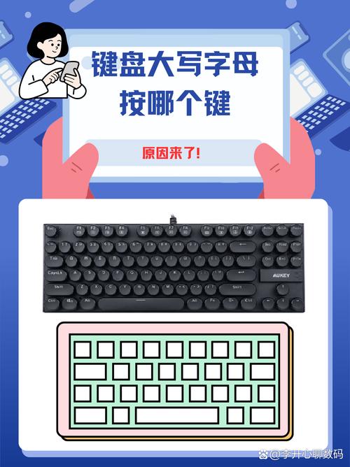 电脑键盘大小写字母怎么切换