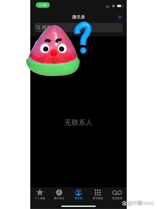 苹果手机通讯录突然没有了