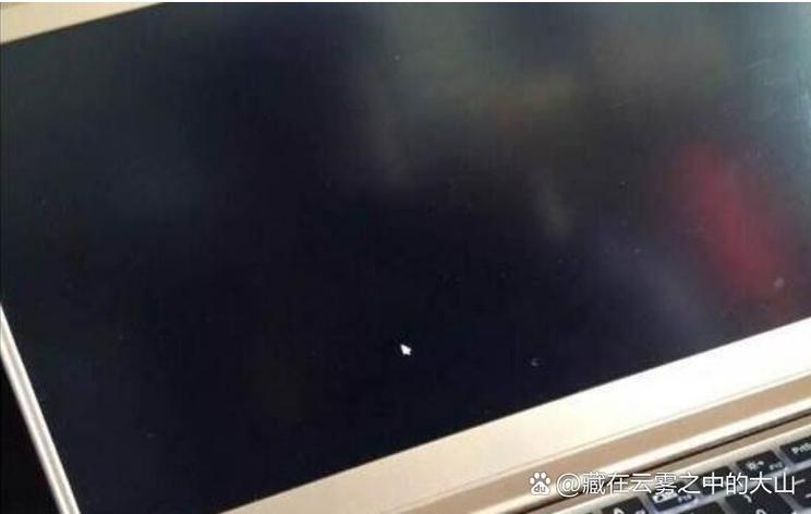 win7电脑黑屏只有鼠标