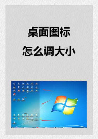 怎么设置电脑桌面图标大小