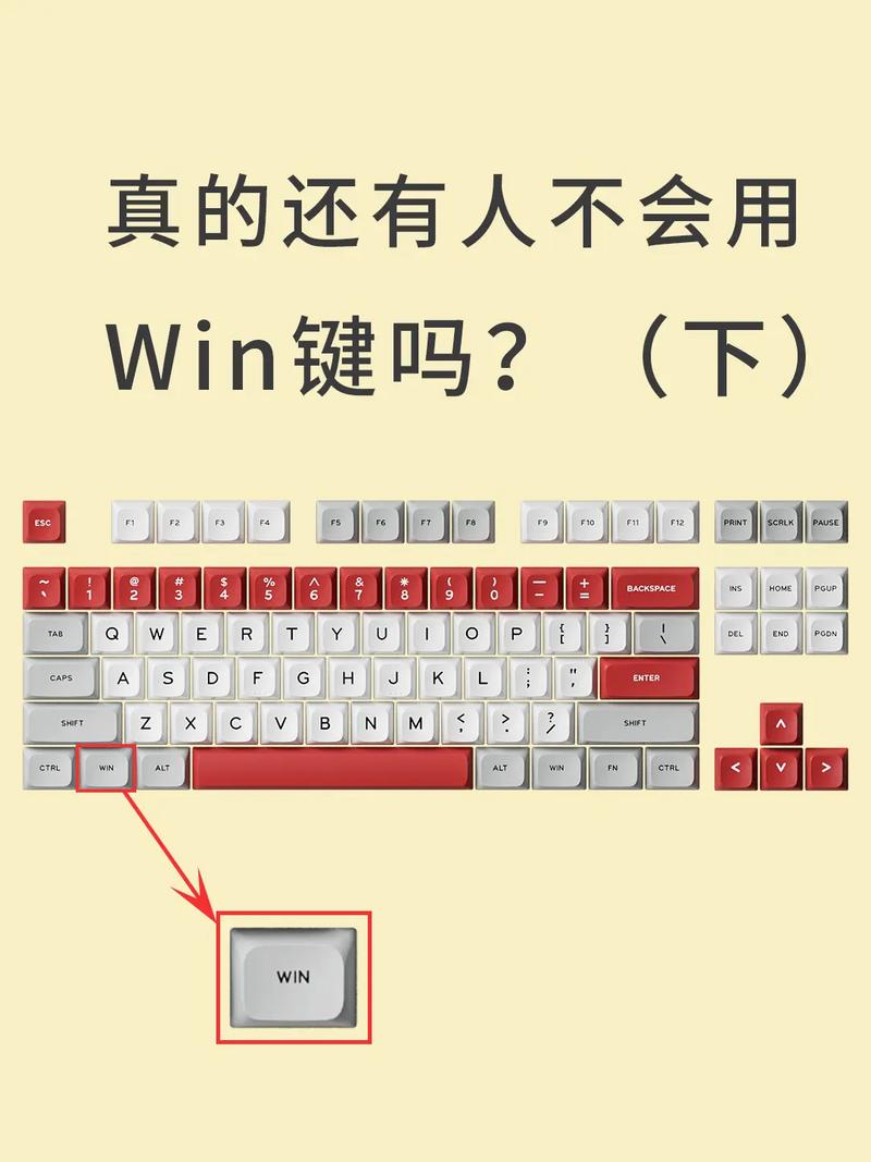 电脑键盘的win键是哪个