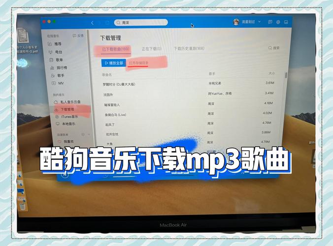电脑上怎样下载歌曲到u盘