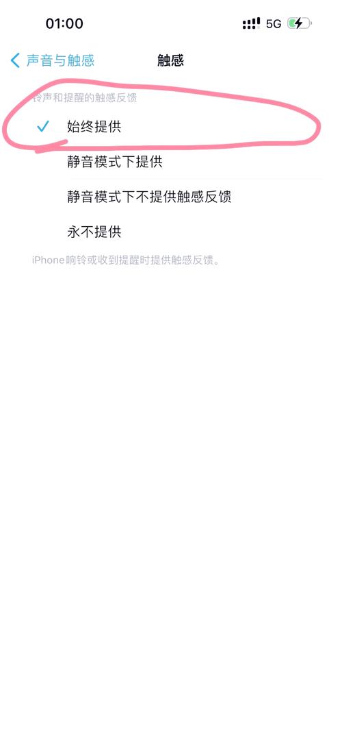 苹果手机怎么设置振动模式