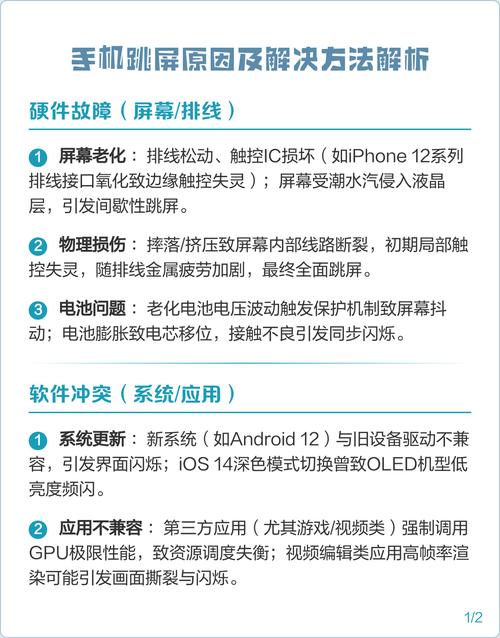 手机换屏后出现跳屏怎么办