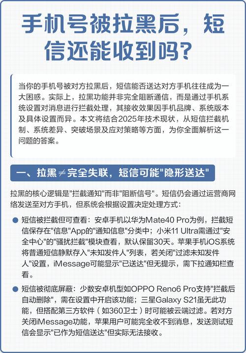 苹果电话拉黑能收到短信吗