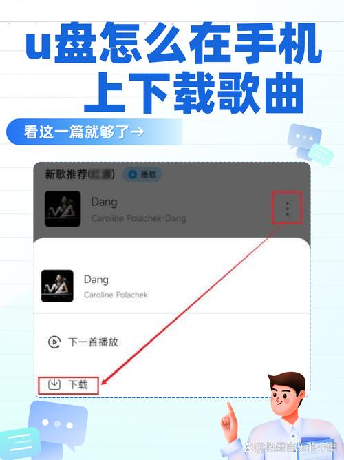 手机可以下载歌曲到u盘吗
