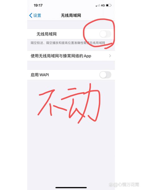 苹果手机无线局域网打不开