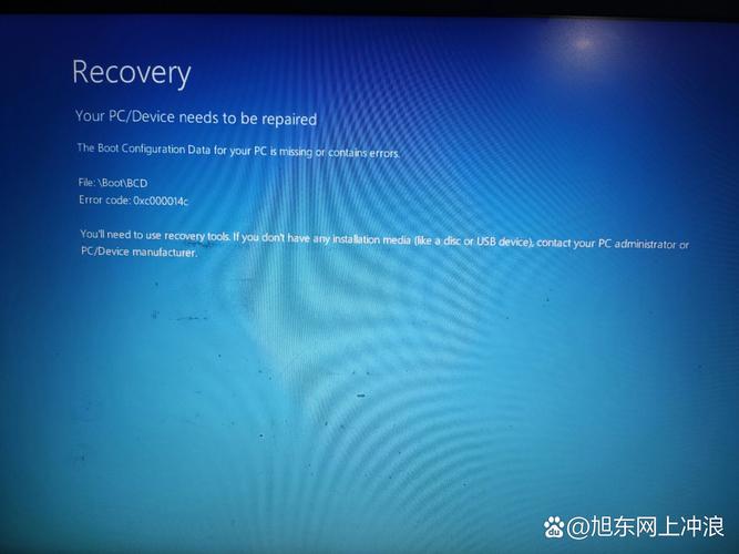 电脑蓝屏recovery