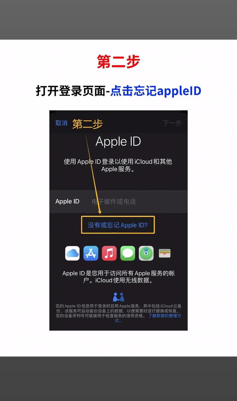 苹果忘记了id密码怎么办