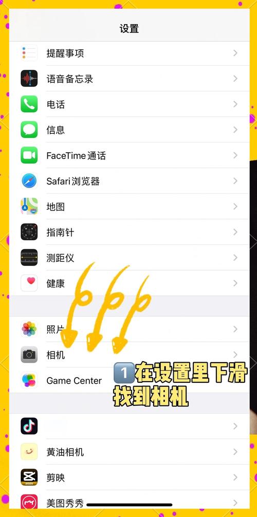 苹果手机相机权限怎么开启