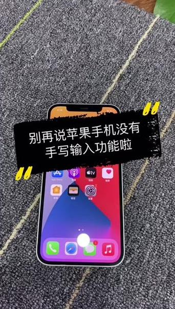 苹果手机怎么调手写输入法