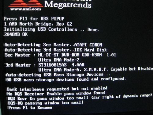 电脑开机一直滴滴滴的响