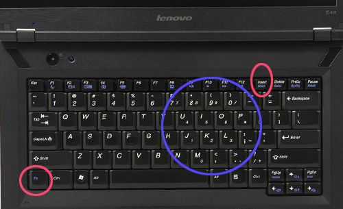 笔记本电脑数字打不出来