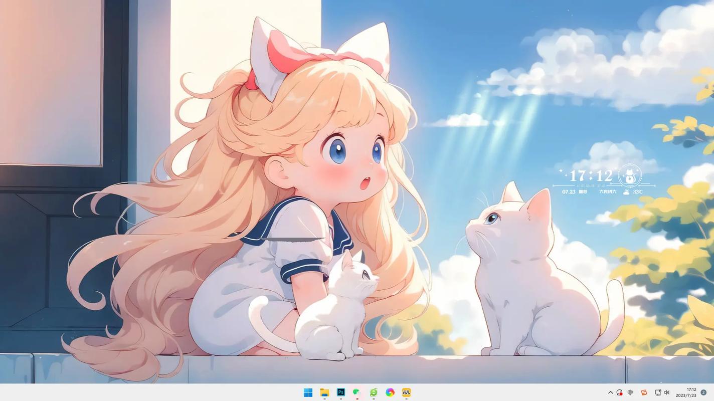 可爱的电脑桌面壁纸高清