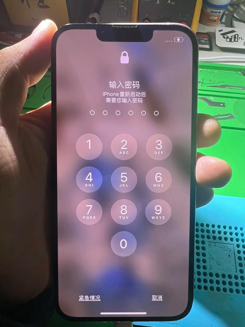 苹果手机输入密码打不开