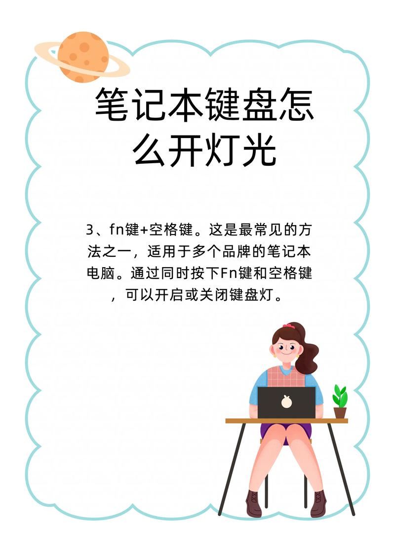 笔记本电脑键盘灯怎么关