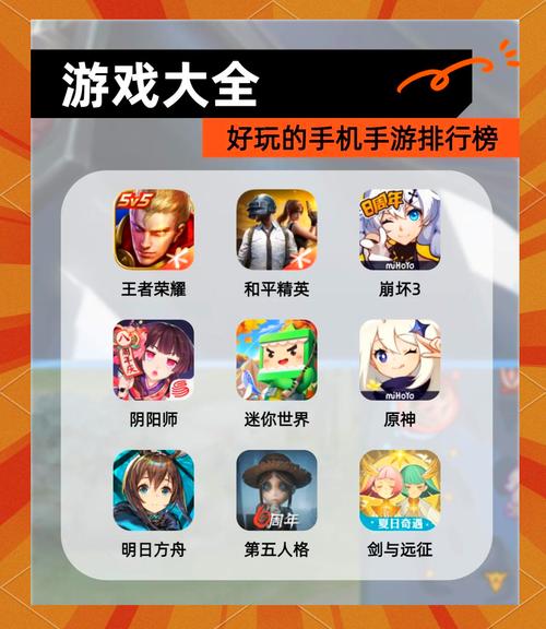 适合安卓手机玩的游戏