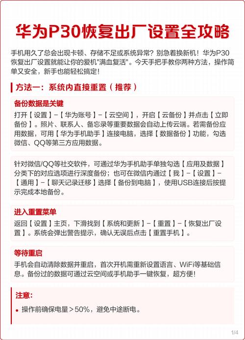 手机不能恢复出厂设置