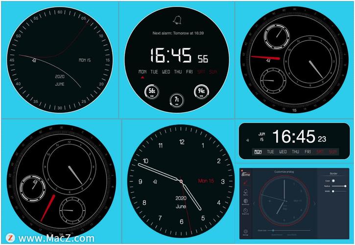 安卓手机桌面悬浮时间