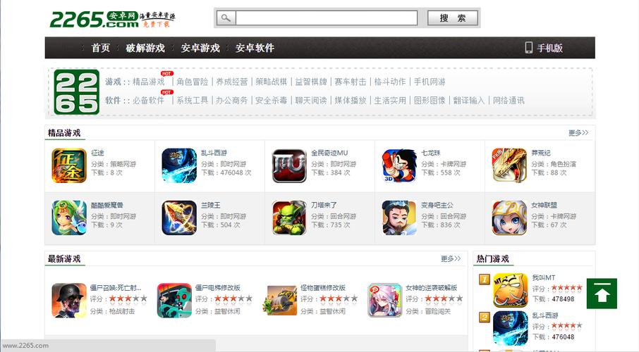 2265安卓网下软件