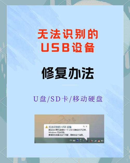 usb连接电脑无法识别