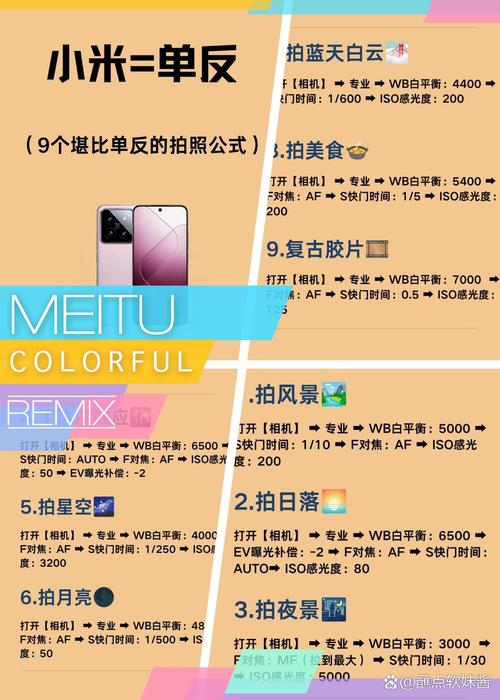 小米手机相机怎么设置