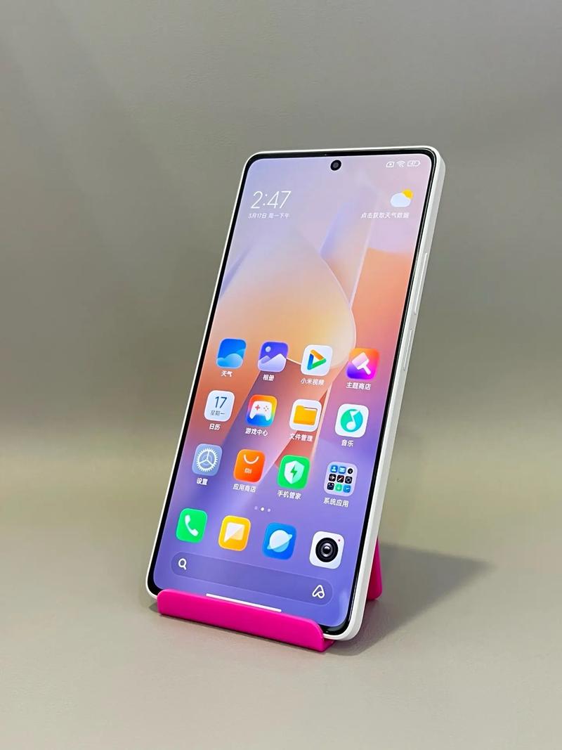 小米手机一直显示mi