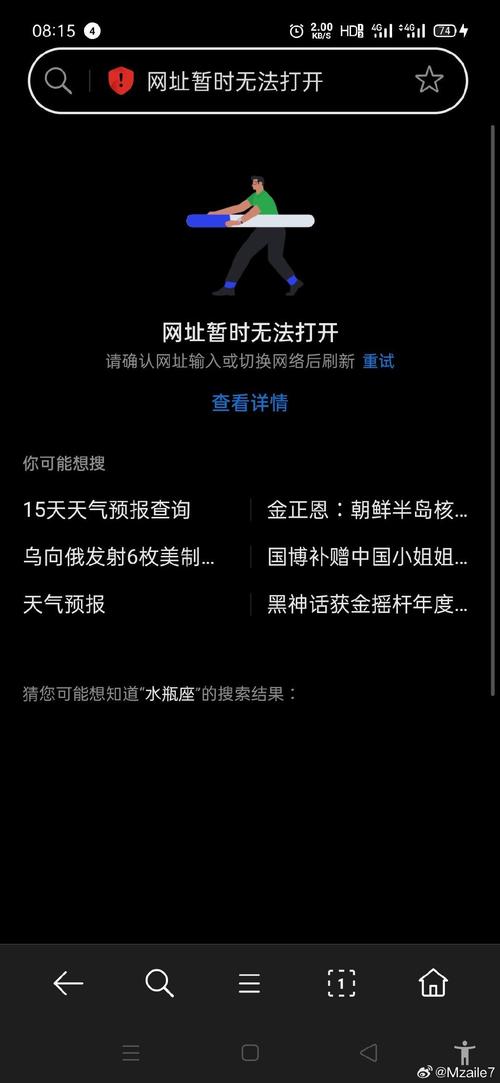 手机qq浏览器打不开