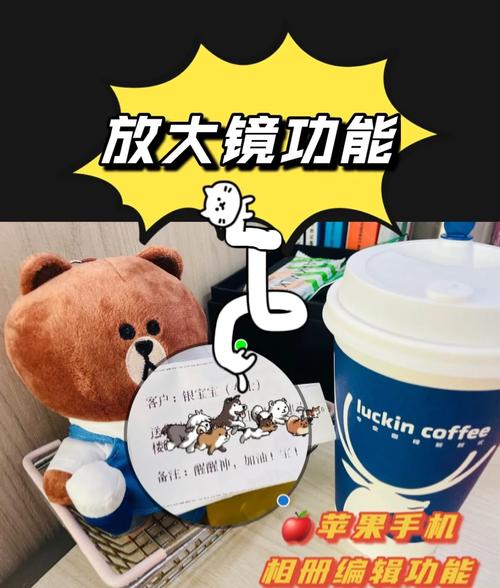 苹果手机放大镜怎么开